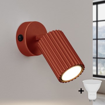 BRILAGI - LED Επιτοίχιο σποτ φωτιστικό CRESTO 1xGU10/10W/230V πορτοκαλί