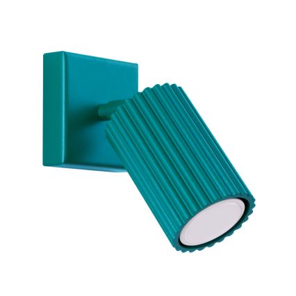 Brilagi - LED Επιτοίχιο Σποτ Φωτιστικό CRESTO 1xGU10/10W/230V Τιρκουάζ