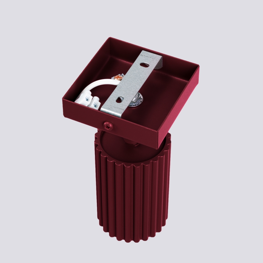 Brilagi - LED επιτοίχιο σποτ φωτιστικό CRESTO 1xGU10/10W/230V μπουργουνδί