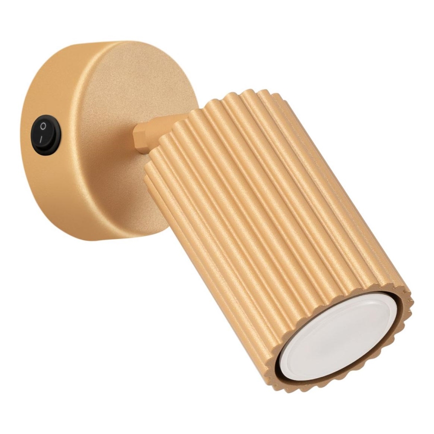 Brilagi - LED επιτοίχιο σποτ φωτιστικό CRESTO 1xGU10/10W/230V χρυσό