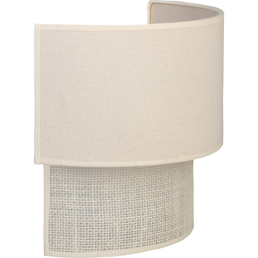 Brilagi - LED επίτοιχο φωτιστικό BOHO ECO 1xE27/10W/230V κρεμ