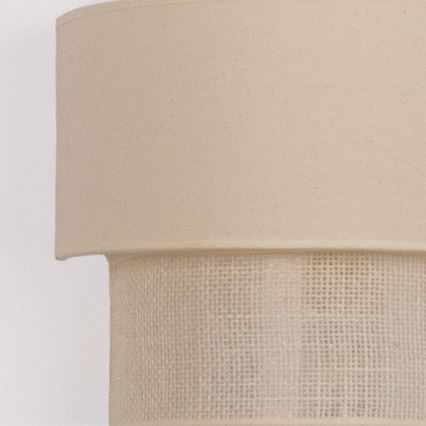 Brilagi - LED επίτοιχο φωτιστικό BOHO ECO 1xE27/10W/230V κρεμ