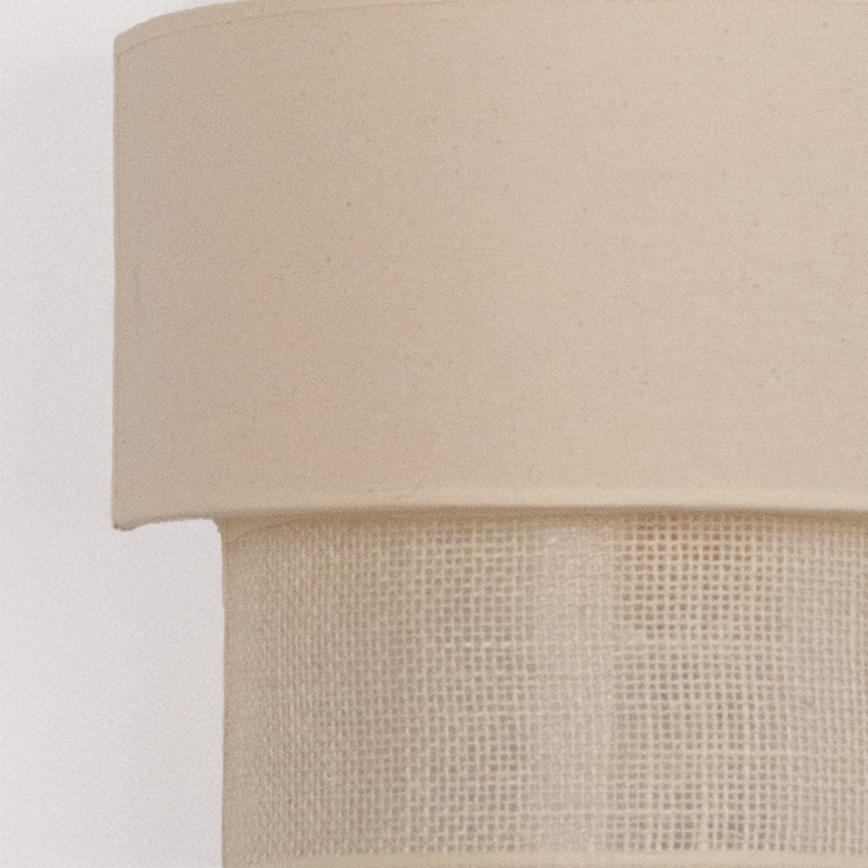 Brilagi - LED επίτοιχο φωτιστικό BOHO ECO 1xE27/10W/230V κρεμ