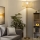 Brilagi - LED Επιδαπέδιο φωτιστικό CERIA 1xE27/20W/230V Ø 40 cm μπαμπού/χρυσό