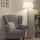 Brilagi - LED επιδαπέδιο φωτιστικό CERIA 1xE27/20W/230V Ø 45 cm λευκό/χρυσό