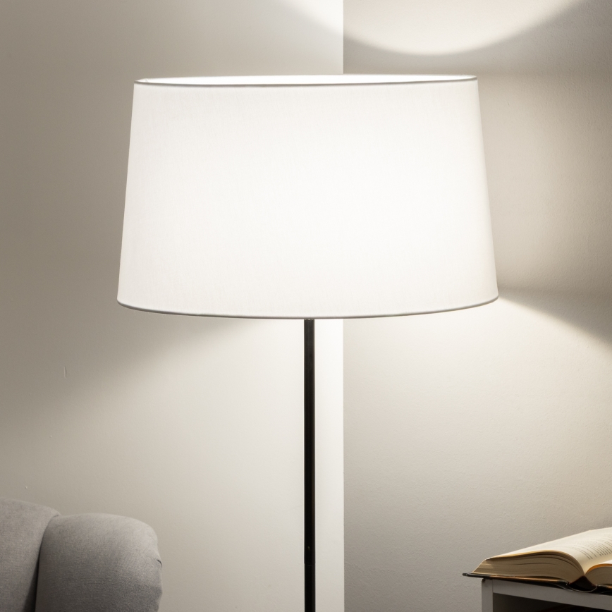 Brilagi - LED Επιδαπέδιο φωτιστικό CERIA 1xE27/40W/230V Ø 45 εκ. λευκό/μαύρο