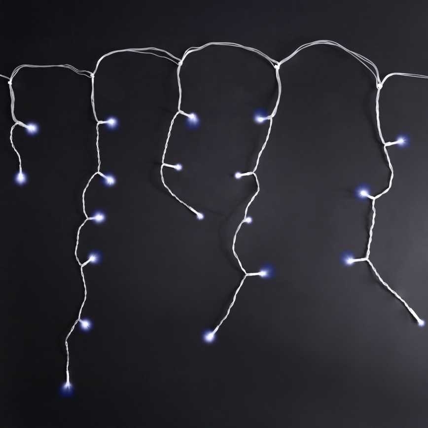 Brilagi - LED εξωτερικά χριστουγεννιάτικα φωτάκια 400 LED/8 λειτουργίες 23 m IP44 ψυχρό λευκό