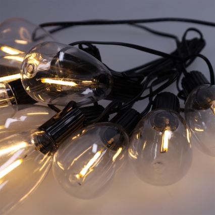 Brilagi - LED Εξωτερική  γιρλάντα 10xLED/3xAA 3,2m IP44 θερμό λευκό