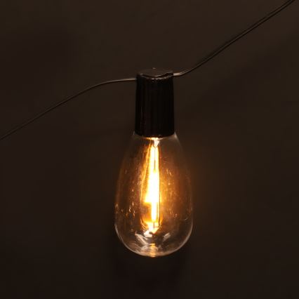 Brilagi - LED Εξωτερική  γιρλάντα 10xLED/3xAA 3,2m IP44 θερμό λευκό