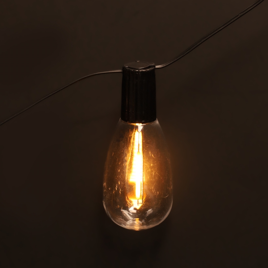 Brilagi - LED Εξωτερική  γιρλάντα 10xLED/3xAA 3,2m IP44 θερμό λευκό
