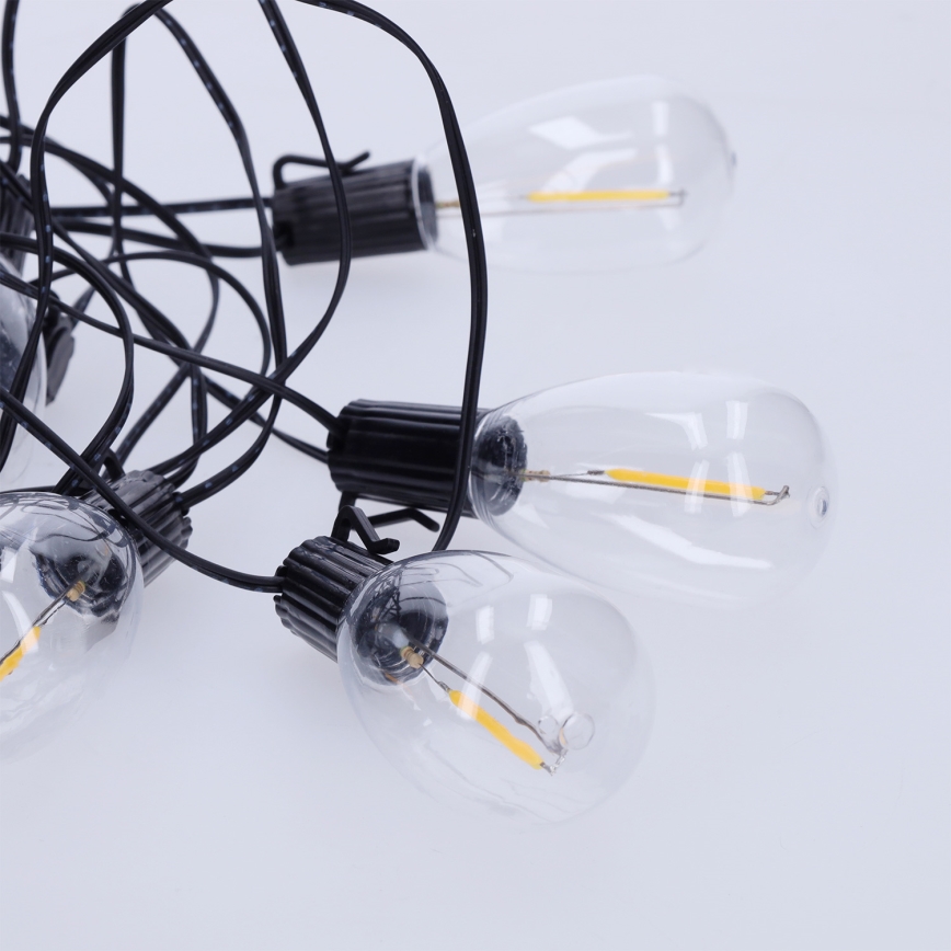Brilagi - LED Εξωτερική  γιρλάντα 10xLED/3xAA 3,2m IP44 θερμό λευκό