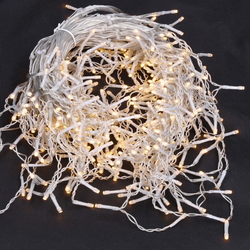 Brilagi - LED εξωτερική χριστουγεννιάτικη γιρλάντα 360 LED/8 λειτουργίες 14m IP44 ζεστό λευκό σταλακτίτες