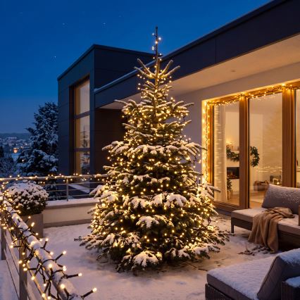 BRILAGI - LED Εξωτερική χριστουγεννιάτικη γιρλάντα 400xLED 13m IP44 ζεστό λευκό
