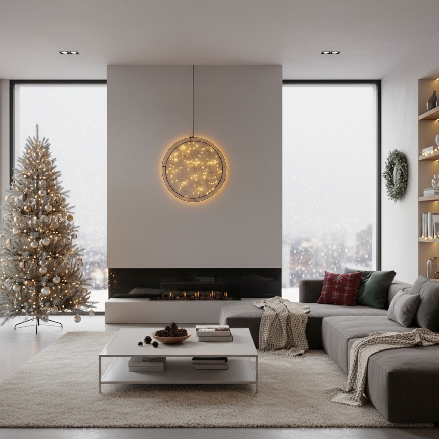 Brilagi - LED εξωτερική χριστουγεννιάτικη διακόσμηση LED/2,6W/230V IP44 46 cm κύκλος