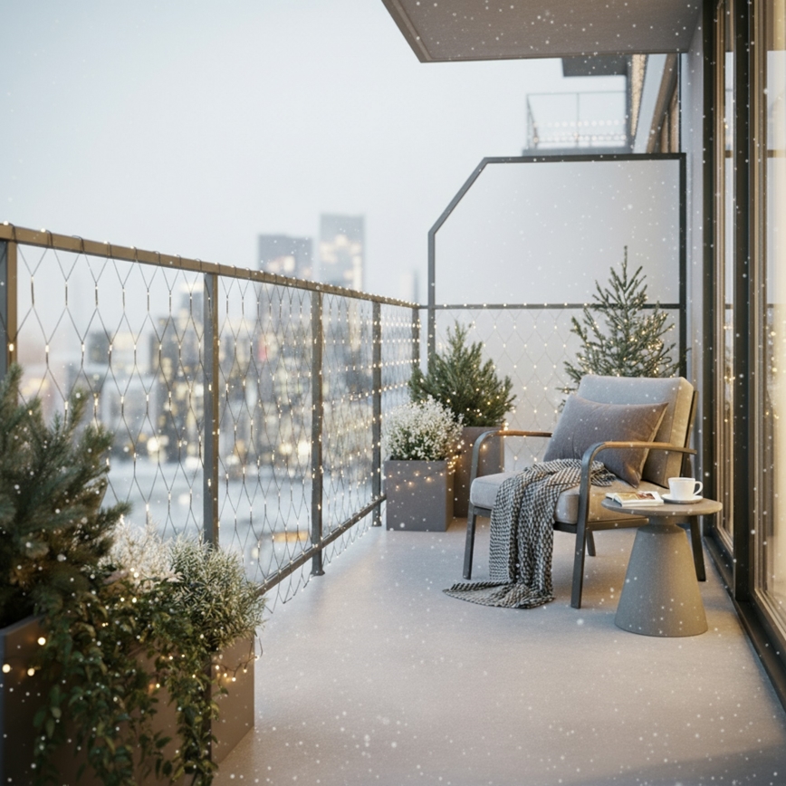 Brilagi - LED εξωτερικής χρήσης κουρτίνα 160xLED 7x2m IP44 θερμό λευκό