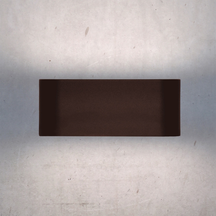 Brilagi - Επιτοίχιο εξωτερικό φωτιστικό BARI LED/7W/230V 3000/4000/6000K καφέ IP54