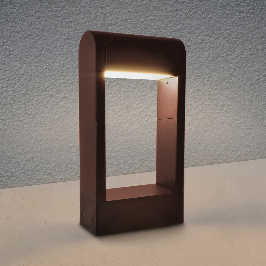 Brilagi - LED εξωτερικό φωτιστικό CROTONE LED/7W/230V καφέ IP54 30 cm