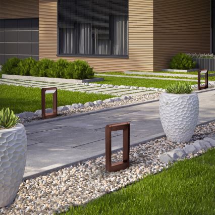 Brilagi - LED εξωτερικό φωτιστικό CROTONE LED/7W/230V καφέ IP54 30 cm