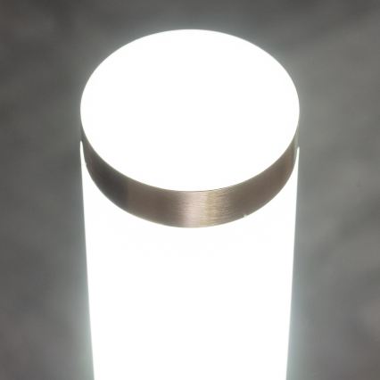 BRILAGI - LED φωτιστικό εξωτερικού χώρου ELIA 1xE27/7W/230V 4000K IP44 100 cm ματ χρώμιο