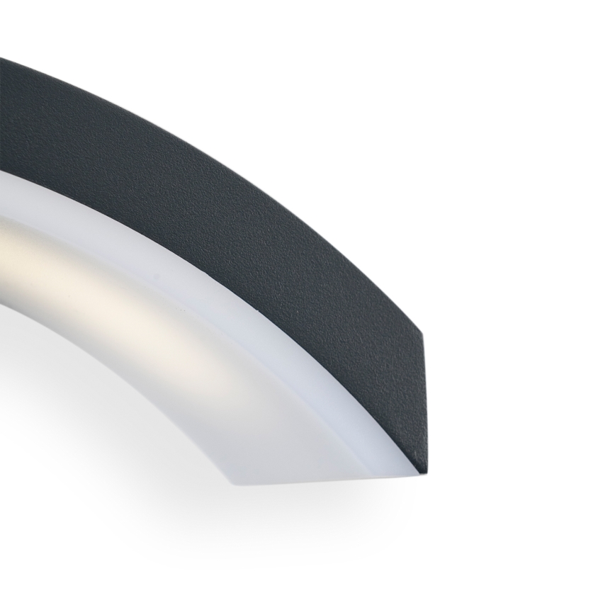 Brilagi - Εξωτερικό επιτοίχιο φωτιστικό LED με αισθητήρα ARCELO LED/8W/230V IP54