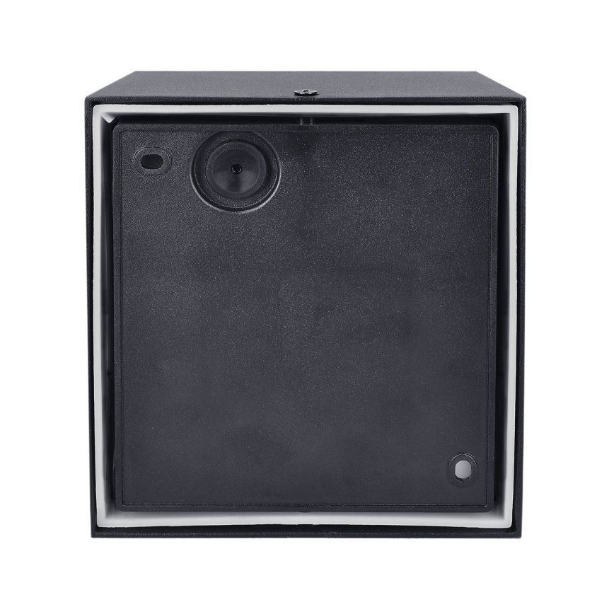 Brilagi - Εξωτερικό επιτοίχιο φωτιστικό LED με αισθητήρα TERNI LED/12W/230V μαύρο IP44