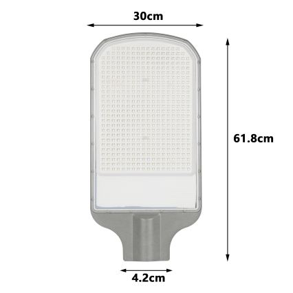 Brilagi - LED εξωτερικό φωτιστικό δρόμου URBANLIGHT LED/250W/230V γκρι IP65
