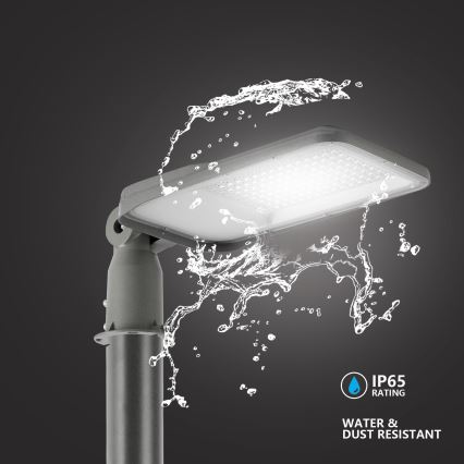 Brilagi - LED φωτιστικό δρόμου εξωτερικού χώρου με άρθρωση URBANLIGHT LED/100W/230V γκρι IP65