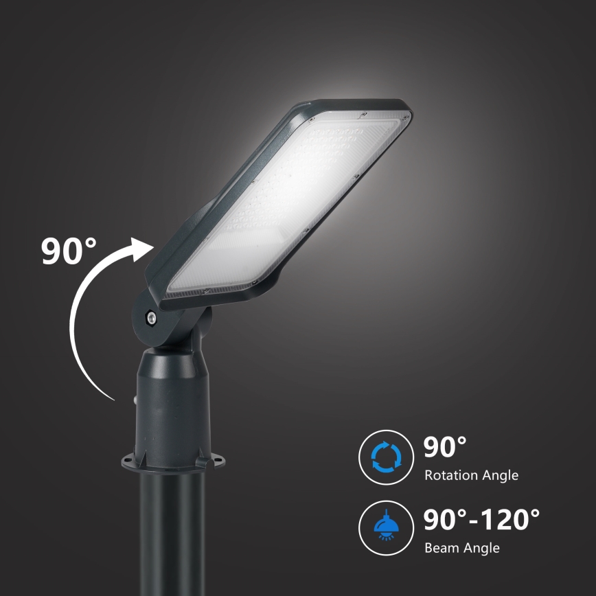 Brilagi - LED Εξωτερικό φωτιστικό δρόμου με άρθρωση URBANLIGHT LED/50W/230V ανθρακί IP65
