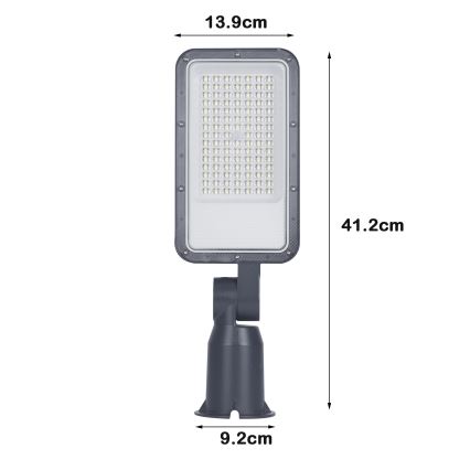 Brilagi - LED Εξωτερικό φωτιστικό δρόμου με άρθρωση URBANLIGHT LED/50W/230V ανθρακί IP65