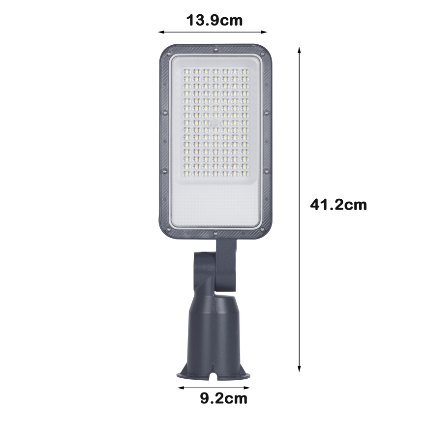 Brilagi - LED Εξωτερικό φωτιστικό δρόμου με άρθρωση URBANLIGHT LED/50W/230V ανθρακί IP65