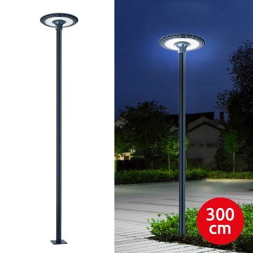 Brilagi - LED εξωτερικό φωτιστικό δρόμου με στύλο 3 m URBANSPARK LED/120W/230V ανθρακί IP65