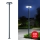 Brilagi - LED εξωτερικό φωτιστικό δρόμου με στύλο 3 m URBANSPARK LED/120W/230V ανθρακί IP65