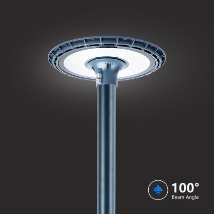 Brilagi - LED εξωτερικό φωτιστικό δρόμου με στύλο 3 m URBANSPARK LED/120W/230V ανθρακί IP65