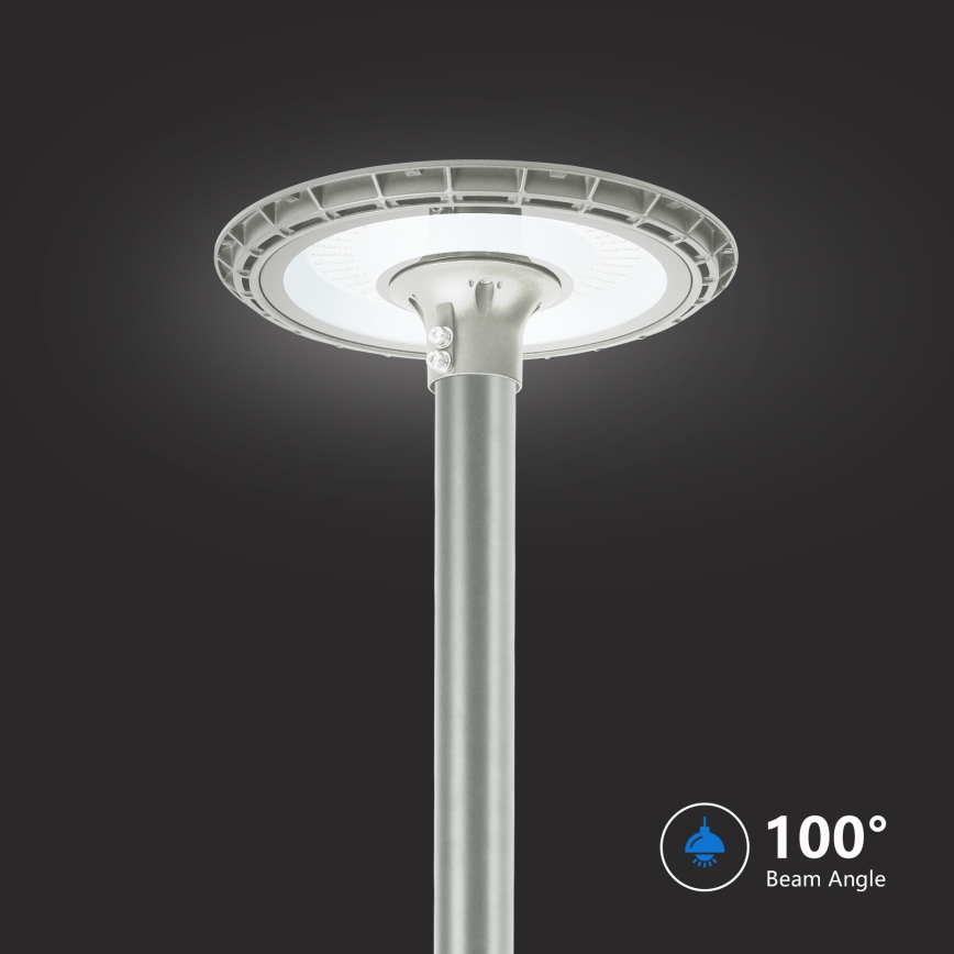 BRILAGI - LED εξωτερικό φωτιστικό δρόμου με στύλο 3 m URBANSPARK LED/120W/230V γκρι IP65