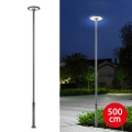 Brilagi - LED εξωτερικό φωτιστικό δρόμου με στύλο 5 m URBANSPARK LED/120W/230V ανθρακί IP65