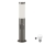 Brilagi - LED εξωτερικό φωτιστικό με πρίζα ELIA 1xE27/7W/230V 4000K IP44 50 cm ματ χρώμιο