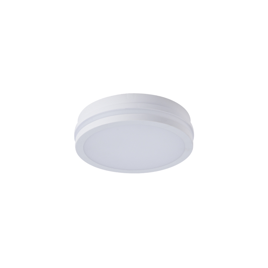 Brilagi - LED εξωτερικό φωτιστικό οροφής BENE LED/18W/230V διάμ. 21,5 cm λευκό IP54