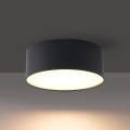 BRILAGI - LED Εξωτερικό φωτιστικό οροφής FORIS LED/14W/230V διάμ. 12 cm μαύρο IP44