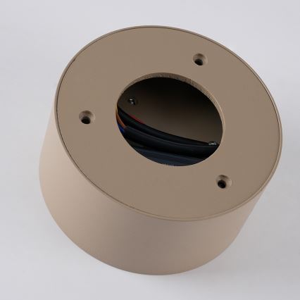BRILAGI - LED Φωτιστικό οροφής εξωτερικού χώρου FORIS LED/20W/230V διάμ. 15 εκ. μπεζ IP44