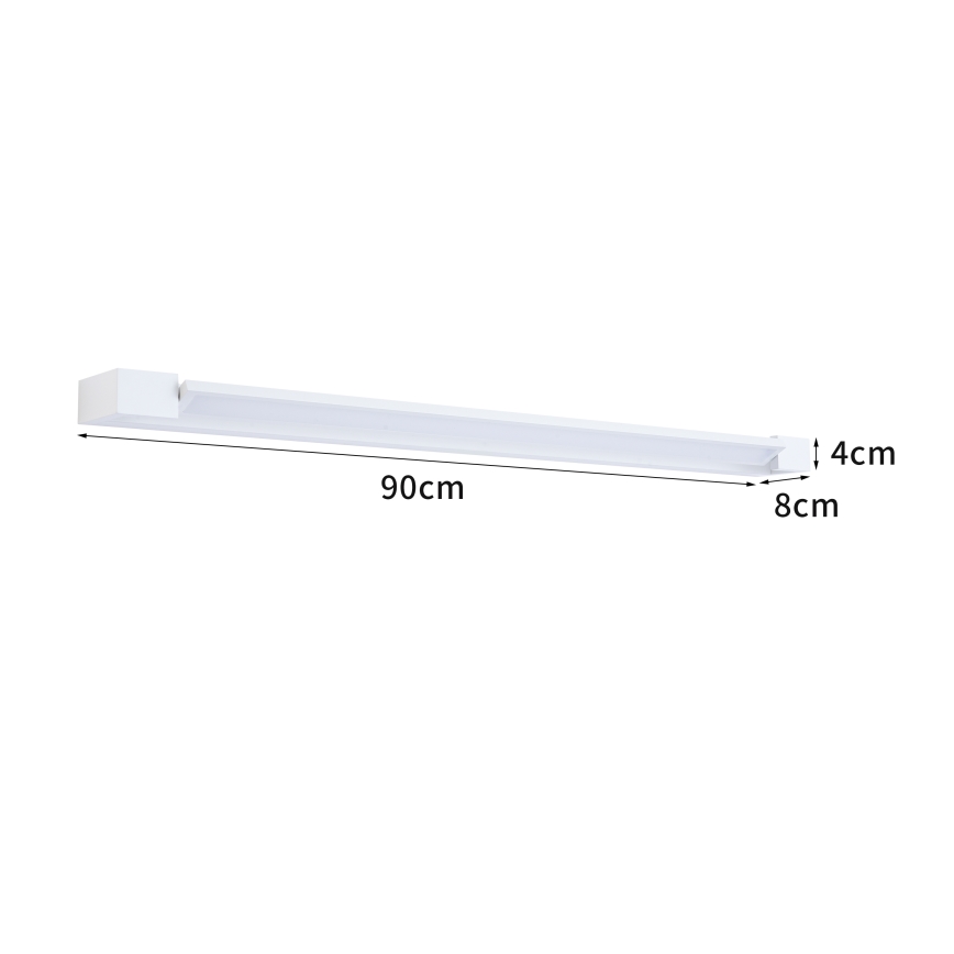 BRILAGI - LED επιτοίχιο φωτιστικό εξωτερικού χώρου AQUA LINE LED/24W/230V 90 cm IP44 λευκό CRI 90