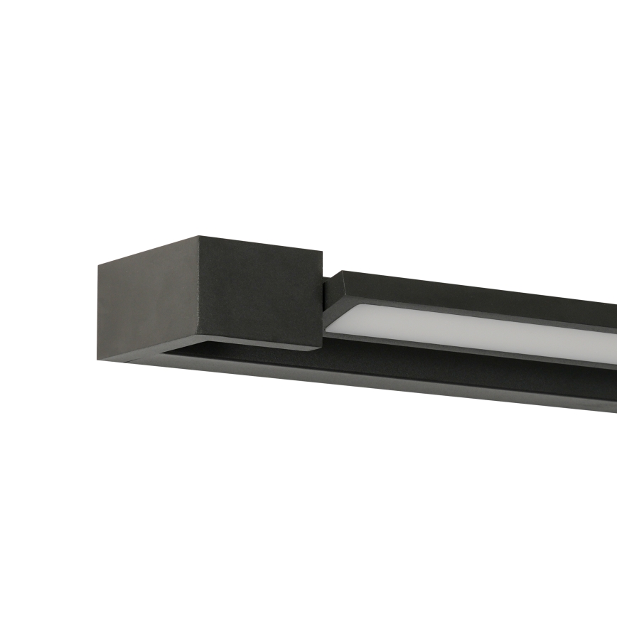 BRILAGI - Επιτοίχιο φωτιστικό εξωτερικού χώρου LED AQUA LINE LED/28W/230V 100 cm IP44 μαύρο CRI 90