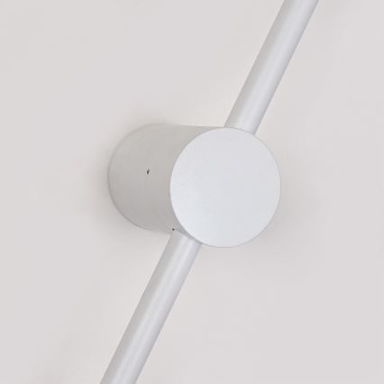 Brilagi - LED επιτοίχιο φωτιστικό εξωτερικού χώρου AURA LED/12W/230V 3000K IP54 65 cm λευκό CRI 90