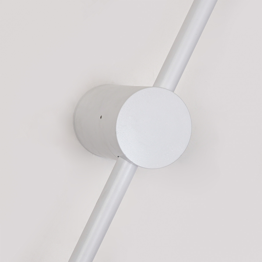 Brilagi - LED επιτοίχιο φωτιστικό εξωτερικού χώρου AURA LED/12W/230V 3000K IP54 65 cm λευκό CRI 90
