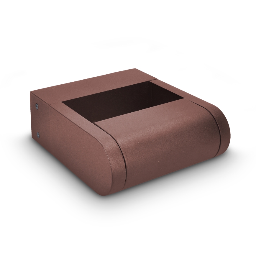 Brilagi - LED εξωτερικό επιτοίχιο φωτιστικό CROTONE LED/7W/230V καφέ IP54