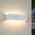 Brilagi - LED εξωτερικό επιτοίχιο φωτιστικό DONNANI LED/12W/230V 30 cm λευκό IP44
