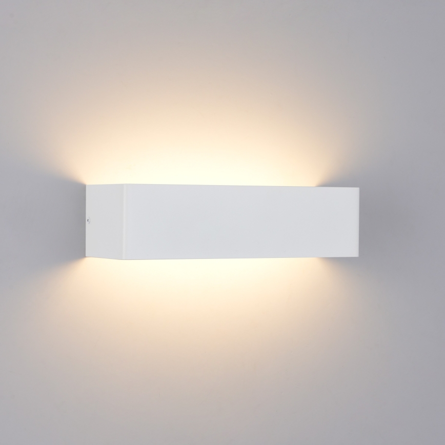 Brilagi - LED εξωτερικό επιτοίχιο φωτιστικό DONNANI LED/12W/230V 30 cm λευκό IP44