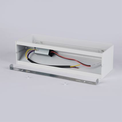 Brilagi - LED εξωτερικό επιτοίχιο φωτιστικό DONNANI LED/12W/230V 30 cm λευκό IP44
