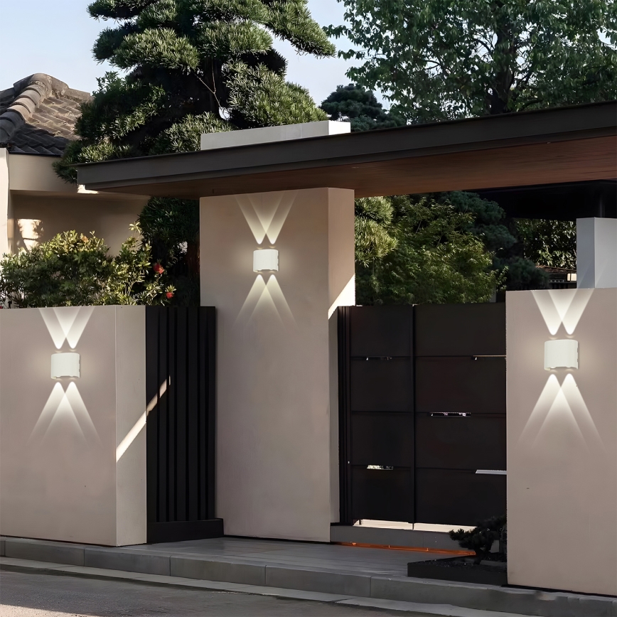 Brilagi - LED εξωτερικό επιτοίχιο φωτιστικό FLAREBOX LED/4W/230V λευκό IP65