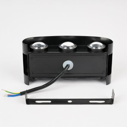 Brilagi - LED Εξωτερικό Επιτοίχιο Φωτιστικό FLAREBOX LED/6W/230V μαύρο IP65