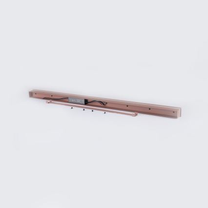 Brilagi - Επιτοίχιο φωτιστικό εξωτερικού χώρου LINEAR LED/22W/230V 3000K IP65 100 cm καφέ CRI 90